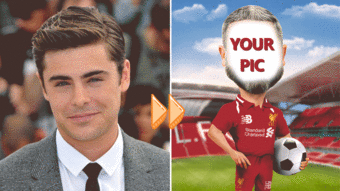 Turn your photo into a caricature.