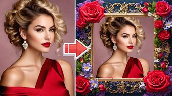 Turn Your Photo into a Magical Christmas Glow!