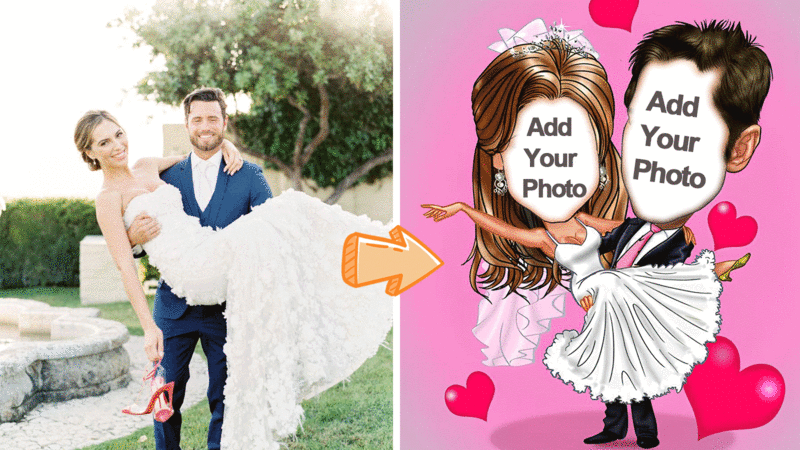 Transform your wedding photos into dazzling, animated masterpieces.
