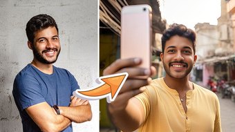 Turn your photo into a caricature.