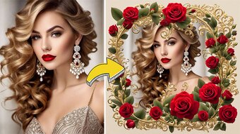 Turn Your Photo into a Magical Christmas Glow!