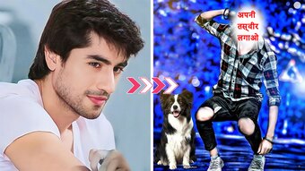 Face Swap Experience Handsome Indian Man with cute dog!